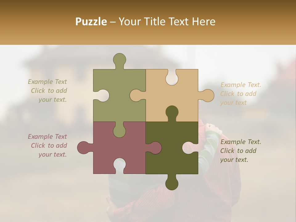 Sad Sunrise Parent PowerPoint Template