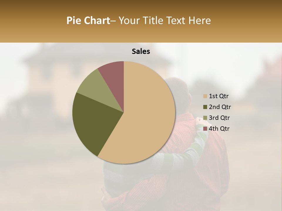 Sad Sunrise Parent PowerPoint Template