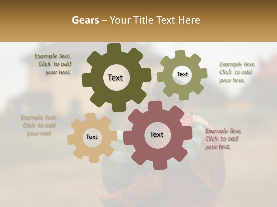 Sad Sunrise Parent PowerPoint Template