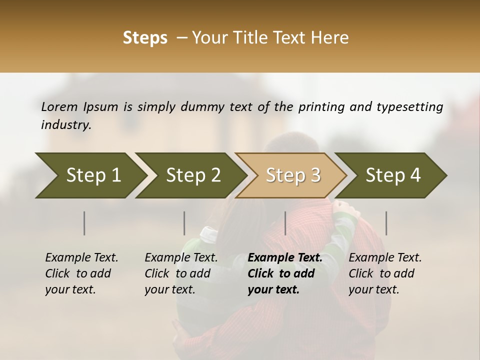 Sad Sunrise Parent PowerPoint Template