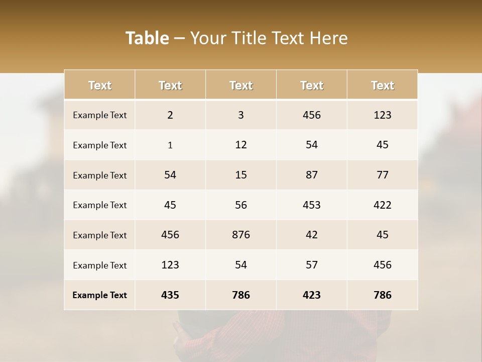 Sad Sunrise Parent PowerPoint Template