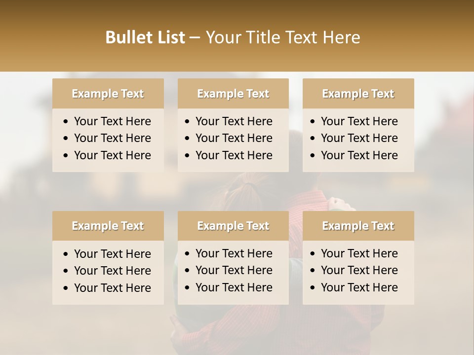 Sad Sunrise Parent PowerPoint Template