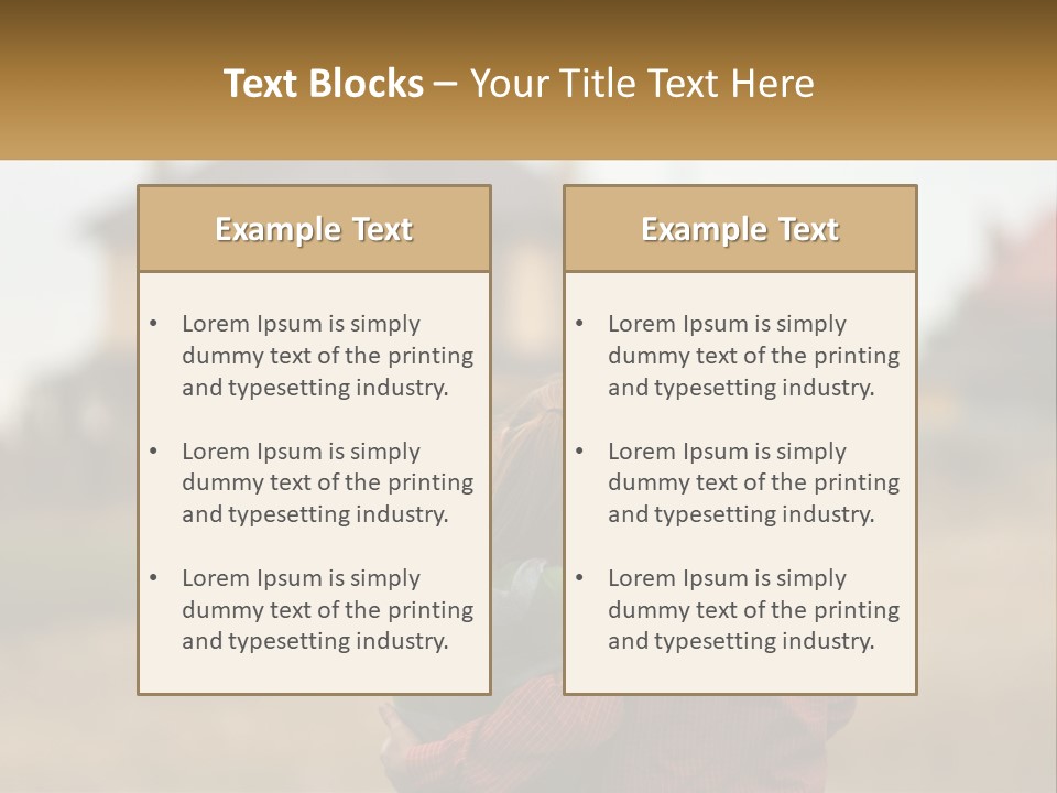 Sad Sunrise Parent PowerPoint Template