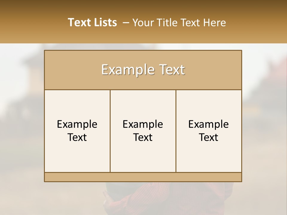 Sad Sunrise Parent PowerPoint Template