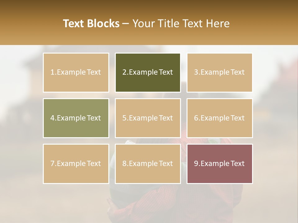 Sad Sunrise Parent PowerPoint Template