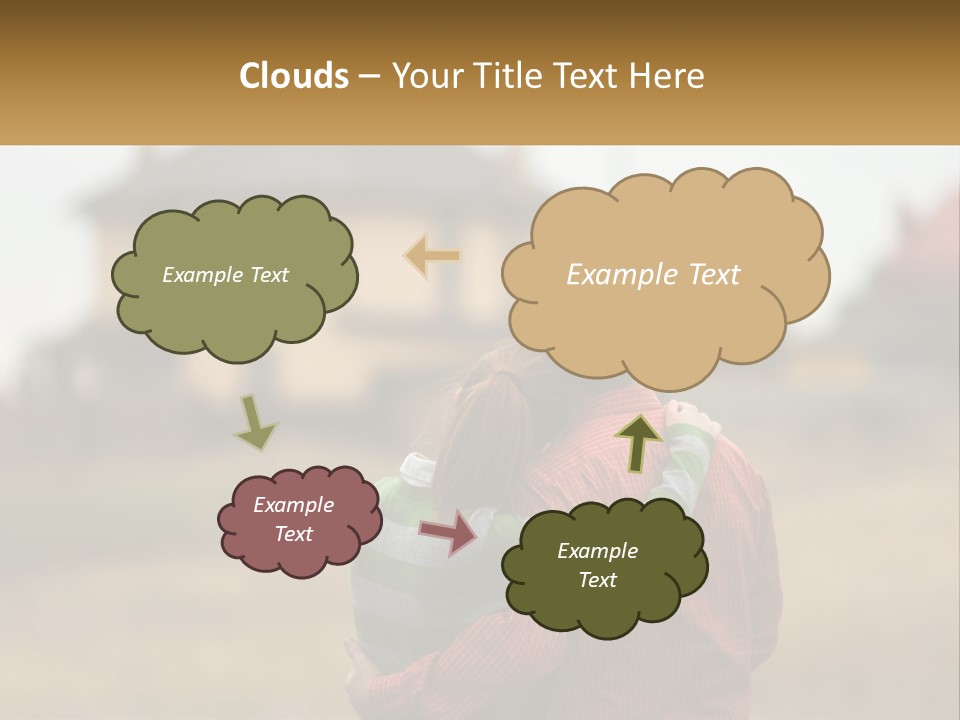 Sad Sunrise Parent PowerPoint Template