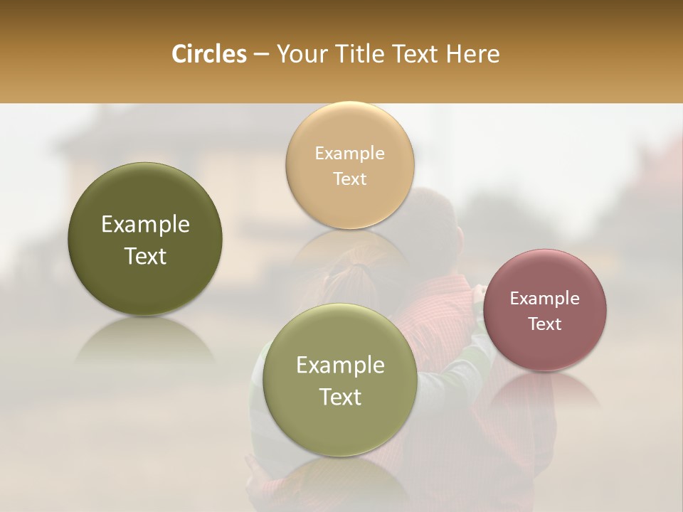 Sad Sunrise Parent PowerPoint Template