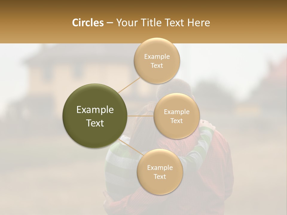 Sad Sunrise Parent PowerPoint Template