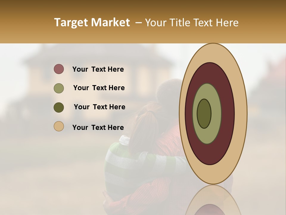 Sad Sunrise Parent PowerPoint Template