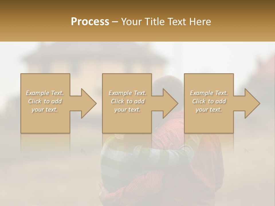 Sad Sunrise Parent PowerPoint Template