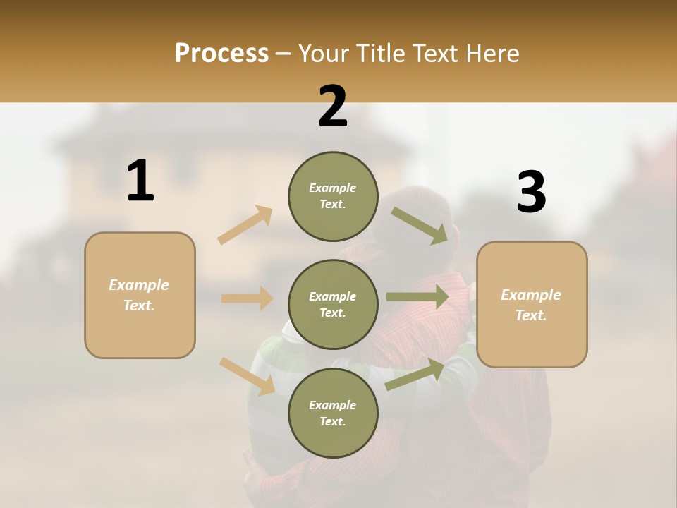 Sad Sunrise Parent PowerPoint Template