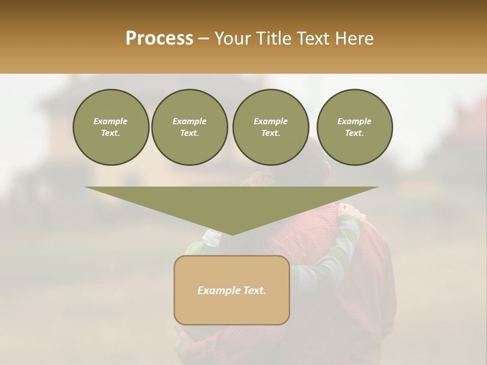 Sad Sunrise Parent PowerPoint Template