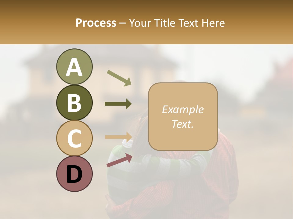 Sad Sunrise Parent PowerPoint Template