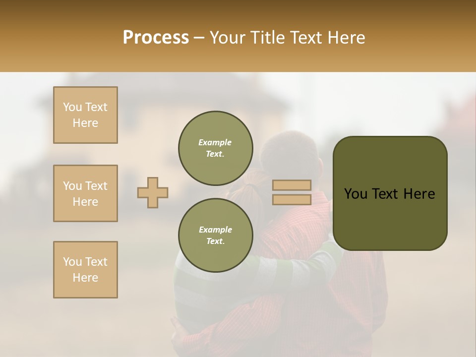 Sad Sunrise Parent PowerPoint Template