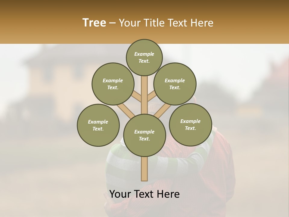 Sad Sunrise Parent PowerPoint Template