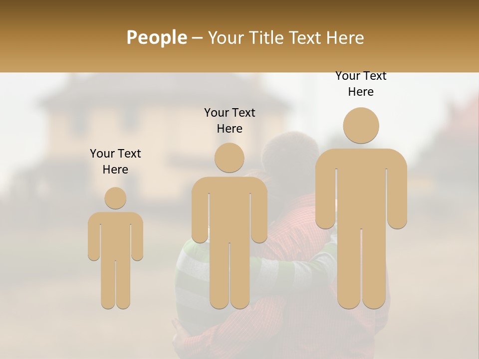 Sad Sunrise Parent PowerPoint Template