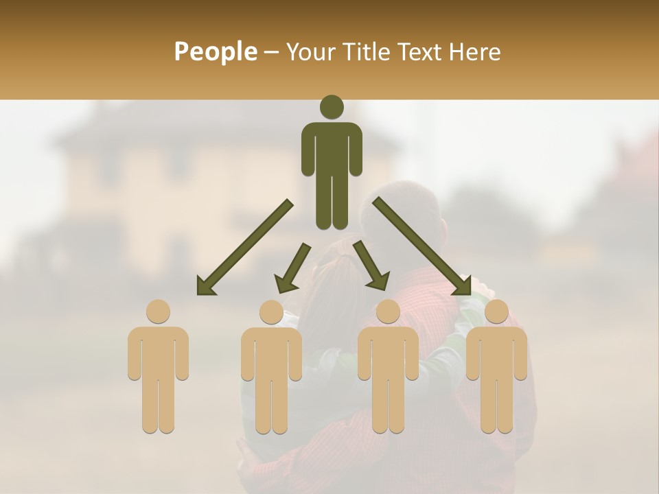 Sad Sunrise Parent PowerPoint Template