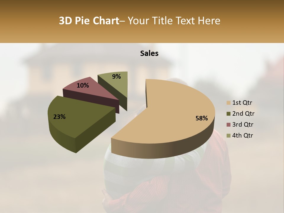 Sad Sunrise Parent PowerPoint Template