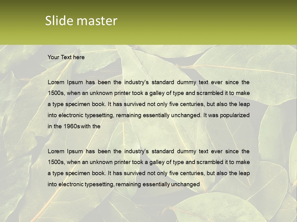 Life Wave Sunset PowerPoint Template