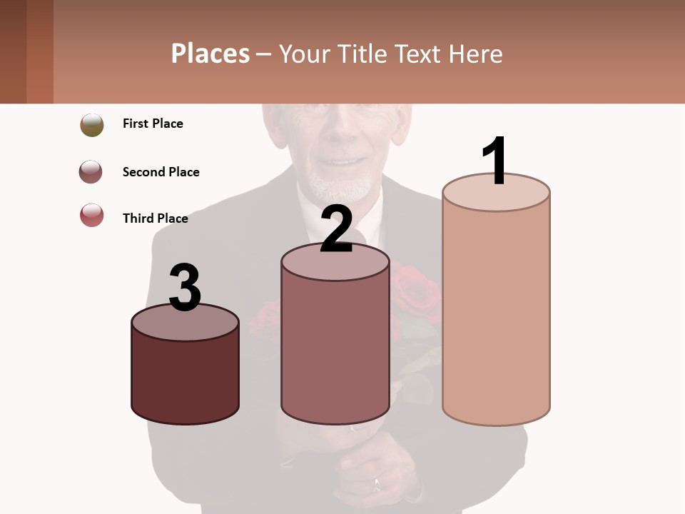 Sand Beach Sea PowerPoint Template