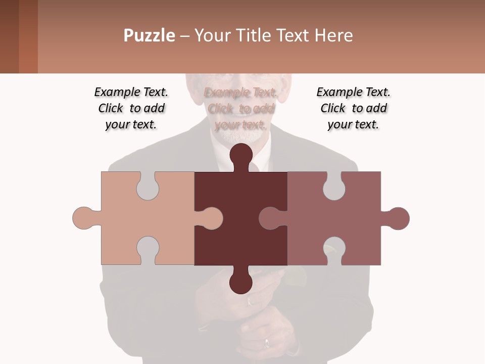 Sand Beach Sea PowerPoint Template