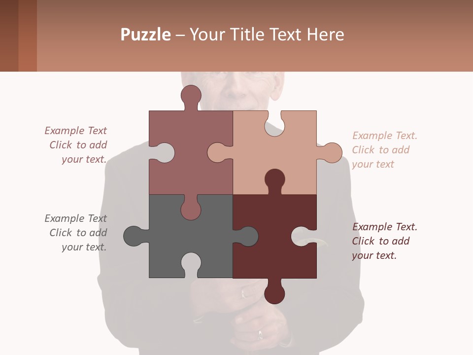 Sand Beach Sea PowerPoint Template