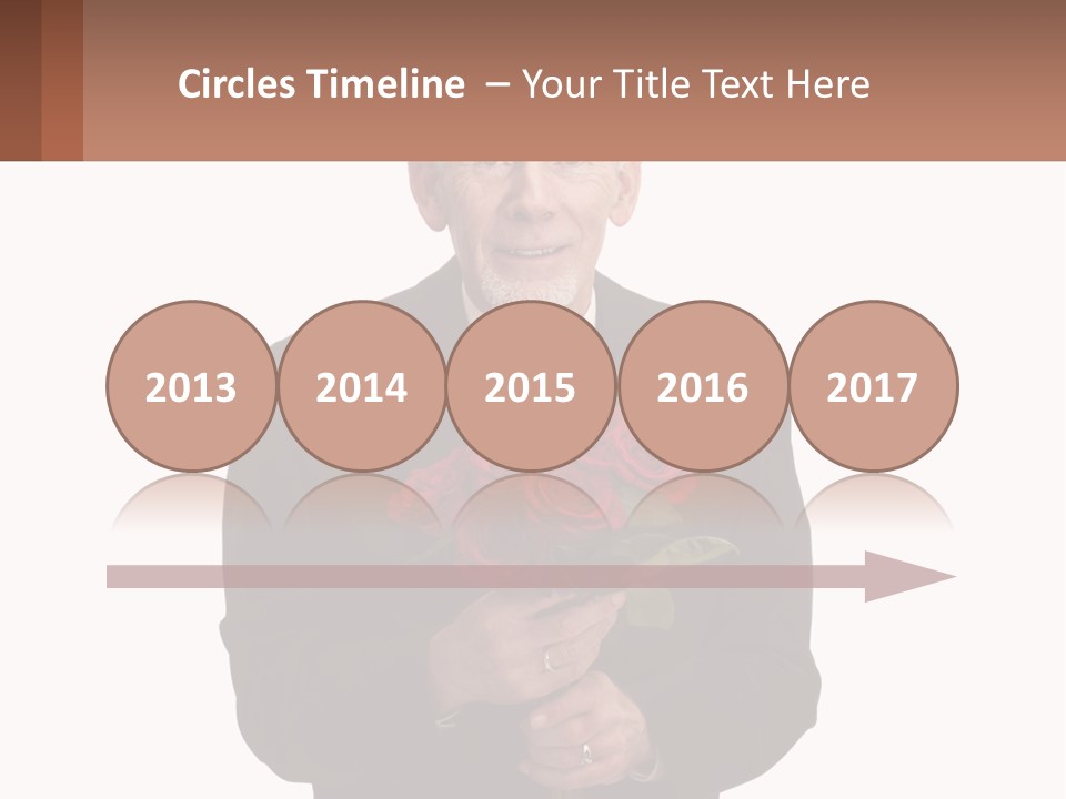 Sand Beach Sea PowerPoint Template