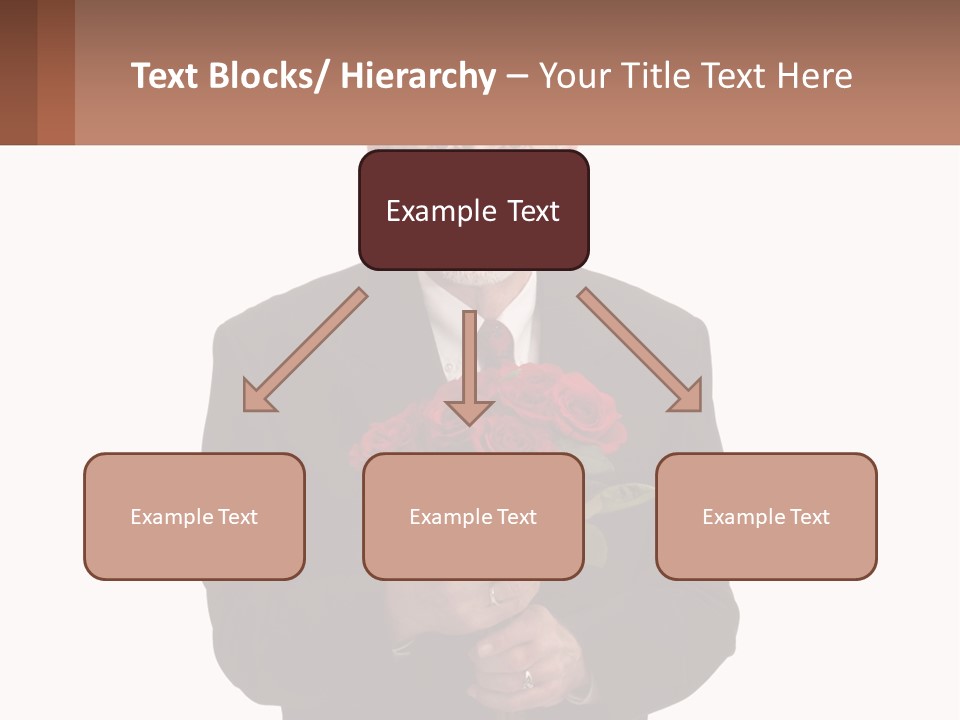 Sand Beach Sea PowerPoint Template