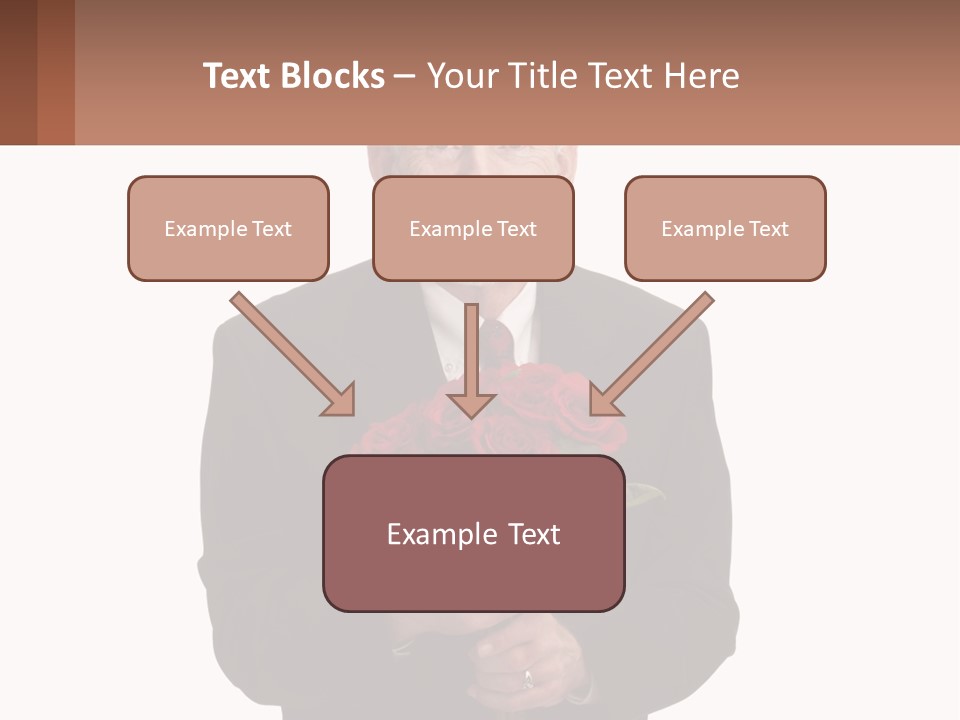 Sand Beach Sea PowerPoint Template