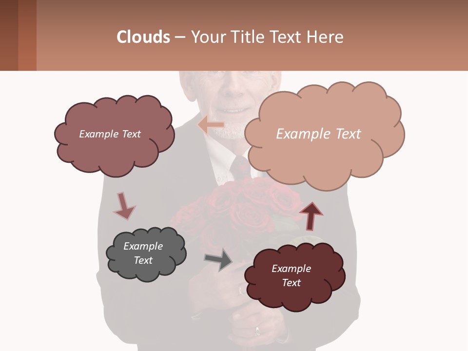 Sand Beach Sea PowerPoint Template