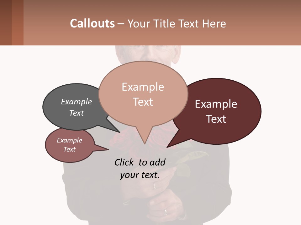 Sand Beach Sea PowerPoint Template