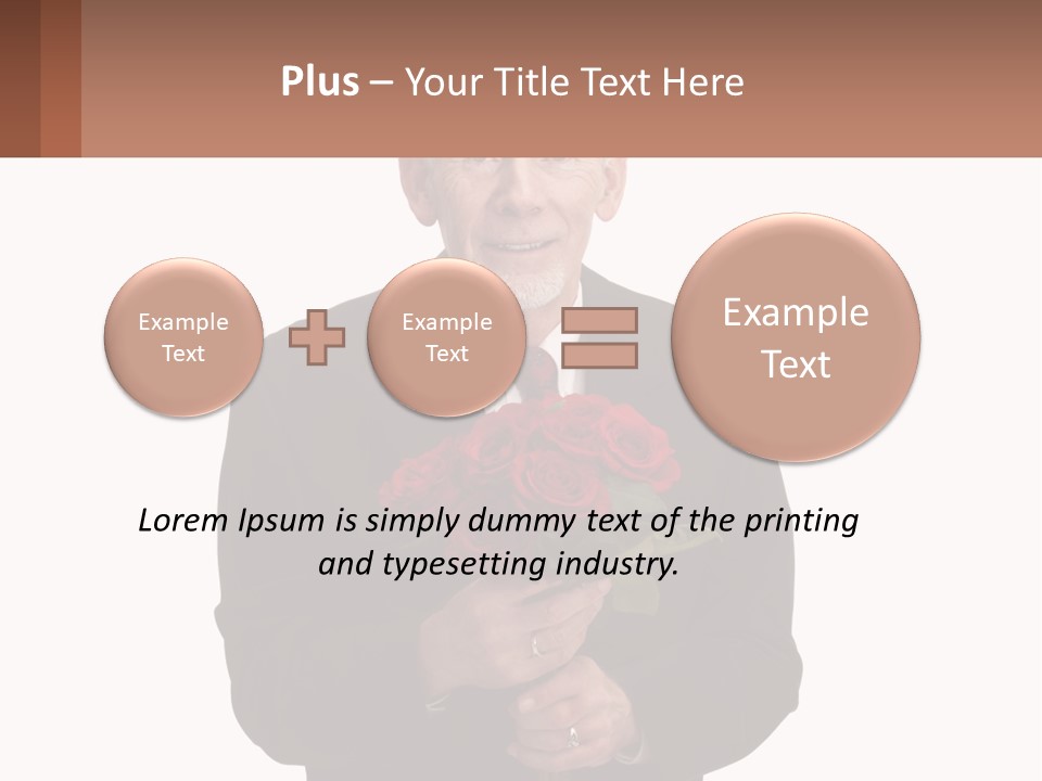 Sand Beach Sea PowerPoint Template