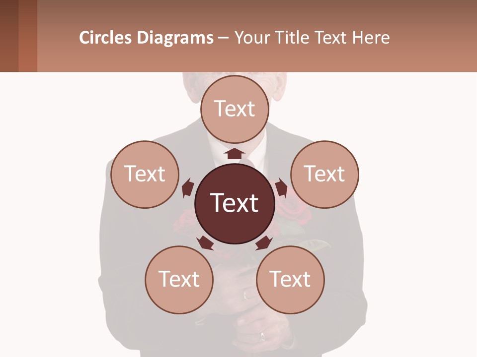 Sand Beach Sea PowerPoint Template