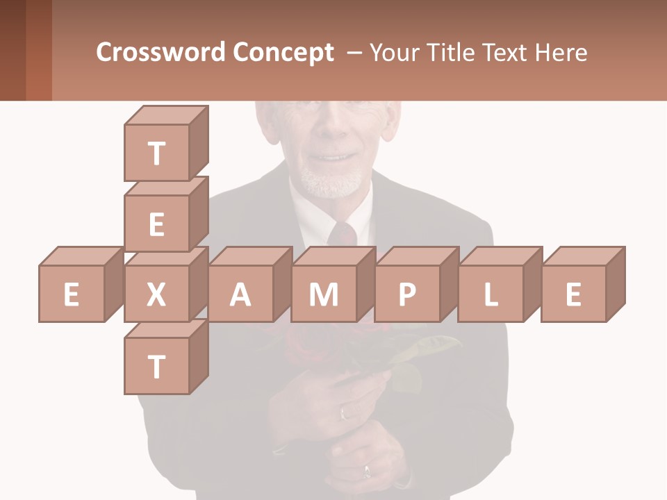 Sand Beach Sea PowerPoint Template