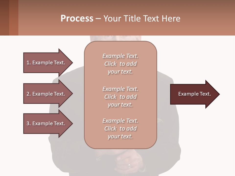 Sand Beach Sea PowerPoint Template