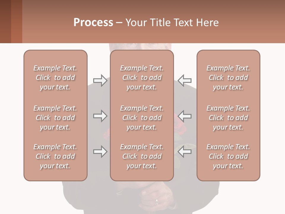 Sand Beach Sea PowerPoint Template
