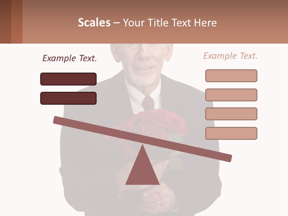 Sand Beach Sea PowerPoint Template