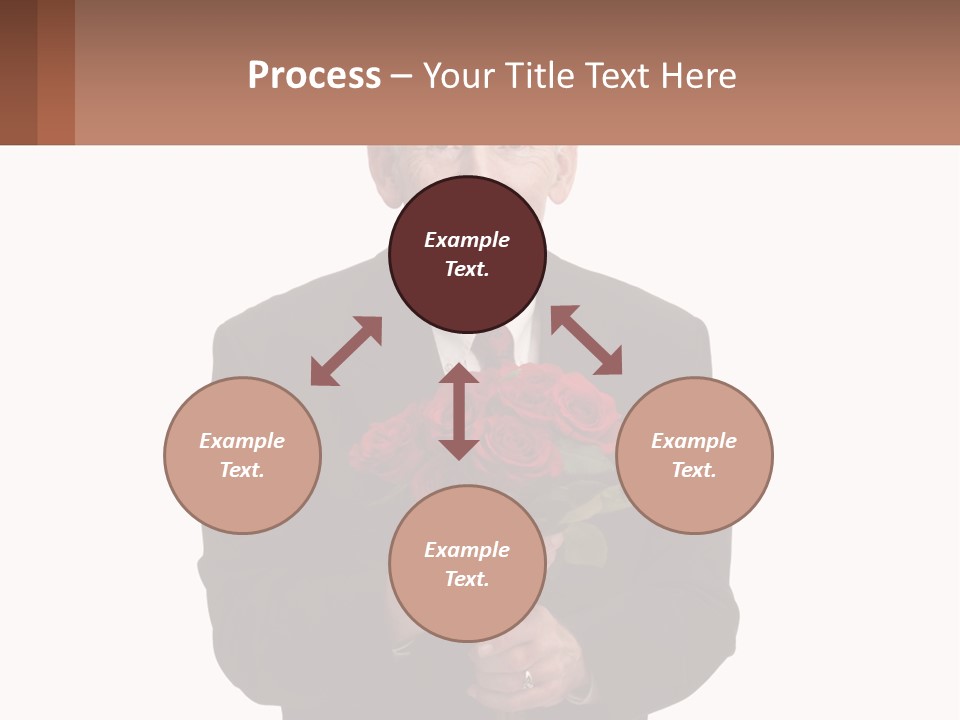 Sand Beach Sea PowerPoint Template