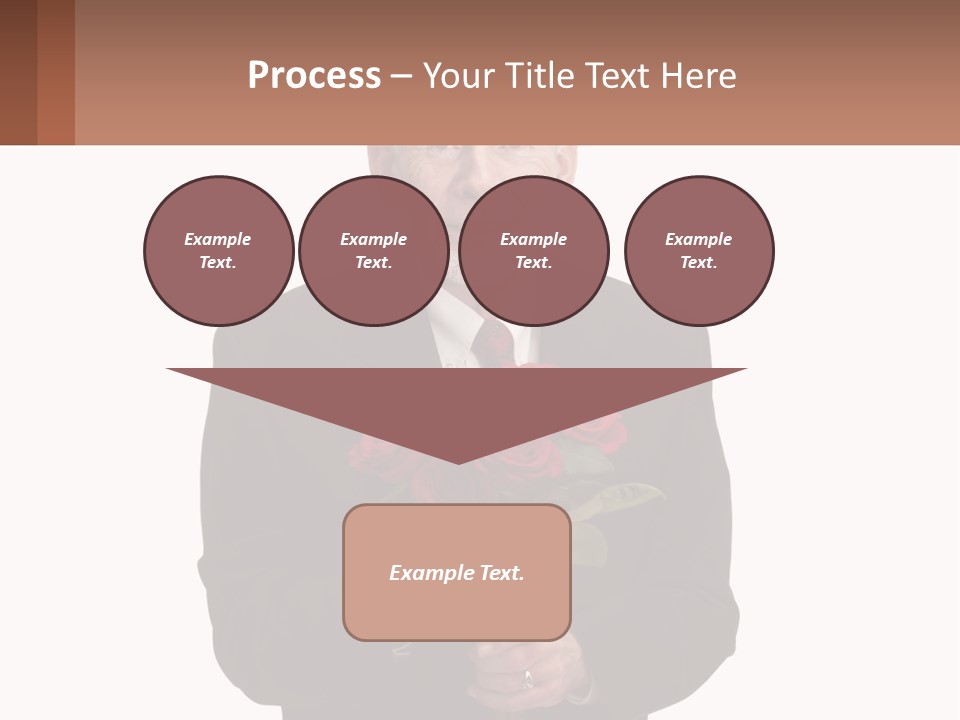 Sand Beach Sea PowerPoint Template