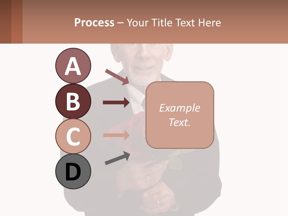 Sand Beach Sea PowerPoint Template