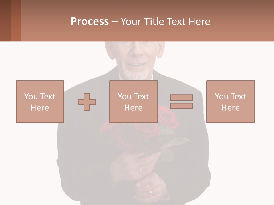 Sand Beach Sea PowerPoint Template