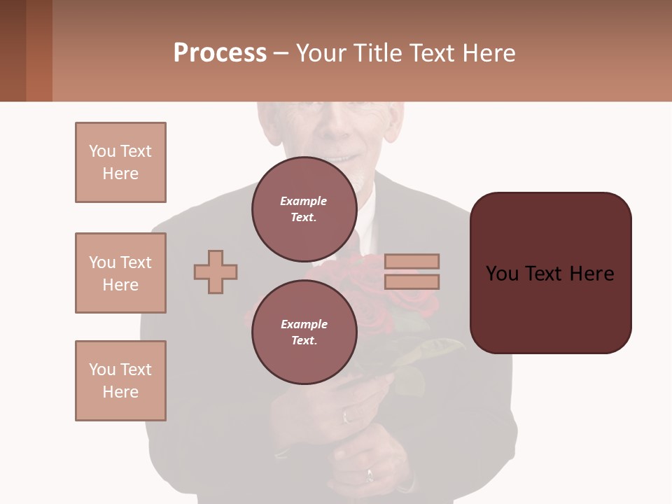 Sand Beach Sea PowerPoint Template