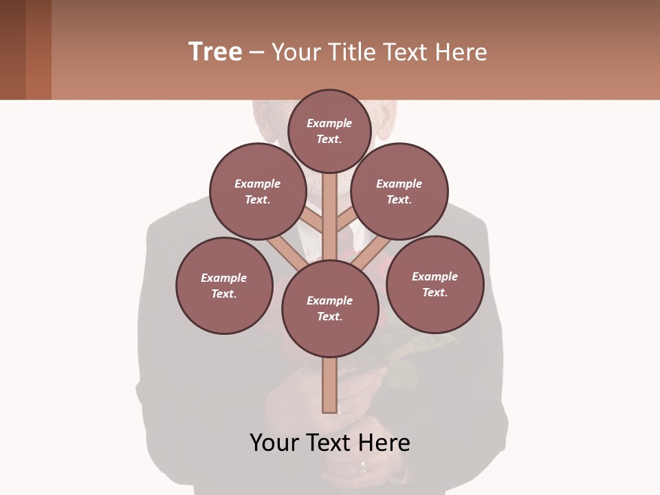 Sand Beach Sea PowerPoint Template