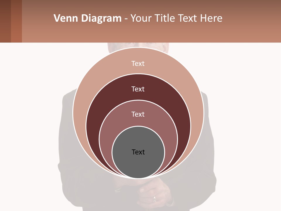 Sand Beach Sea PowerPoint Template