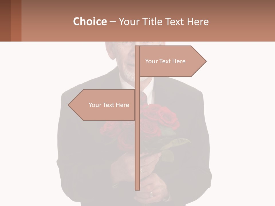 Sand Beach Sea PowerPoint Template