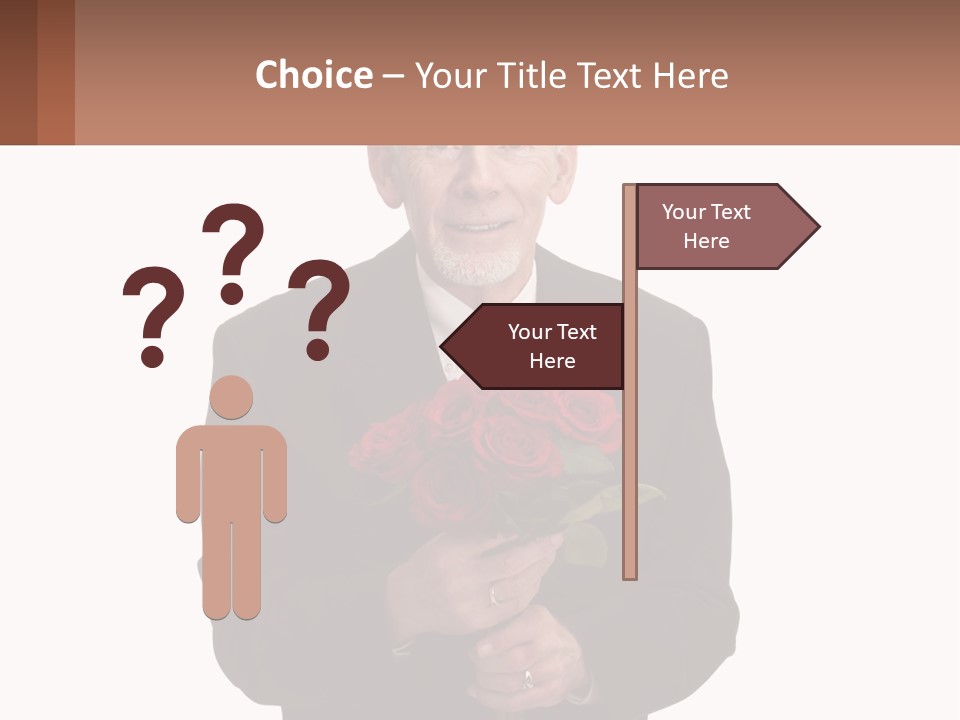 Sand Beach Sea PowerPoint Template