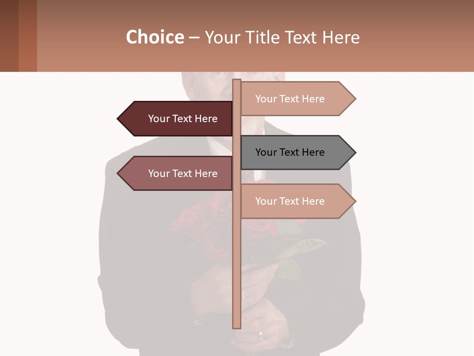 Sand Beach Sea PowerPoint Template