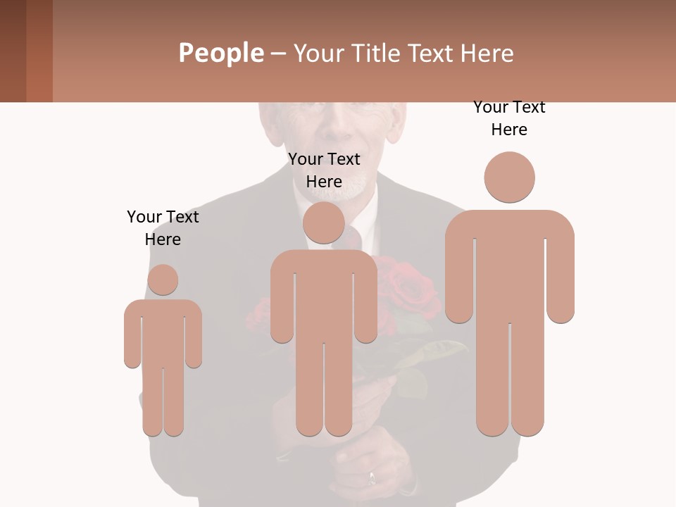 Sand Beach Sea PowerPoint Template