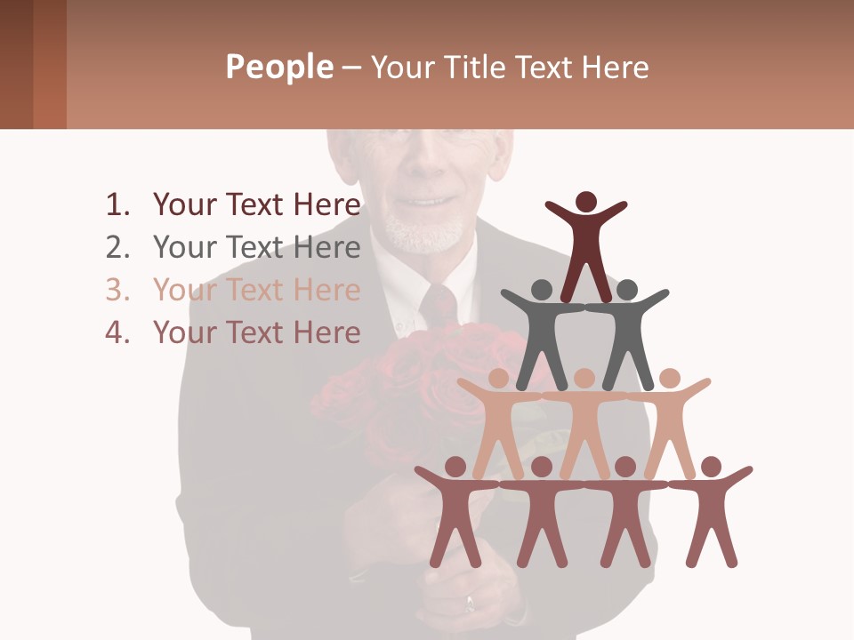 Sand Beach Sea PowerPoint Template