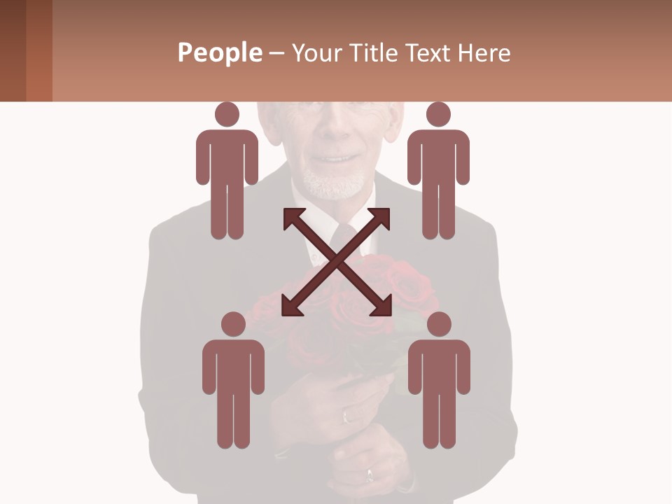 Sand Beach Sea PowerPoint Template